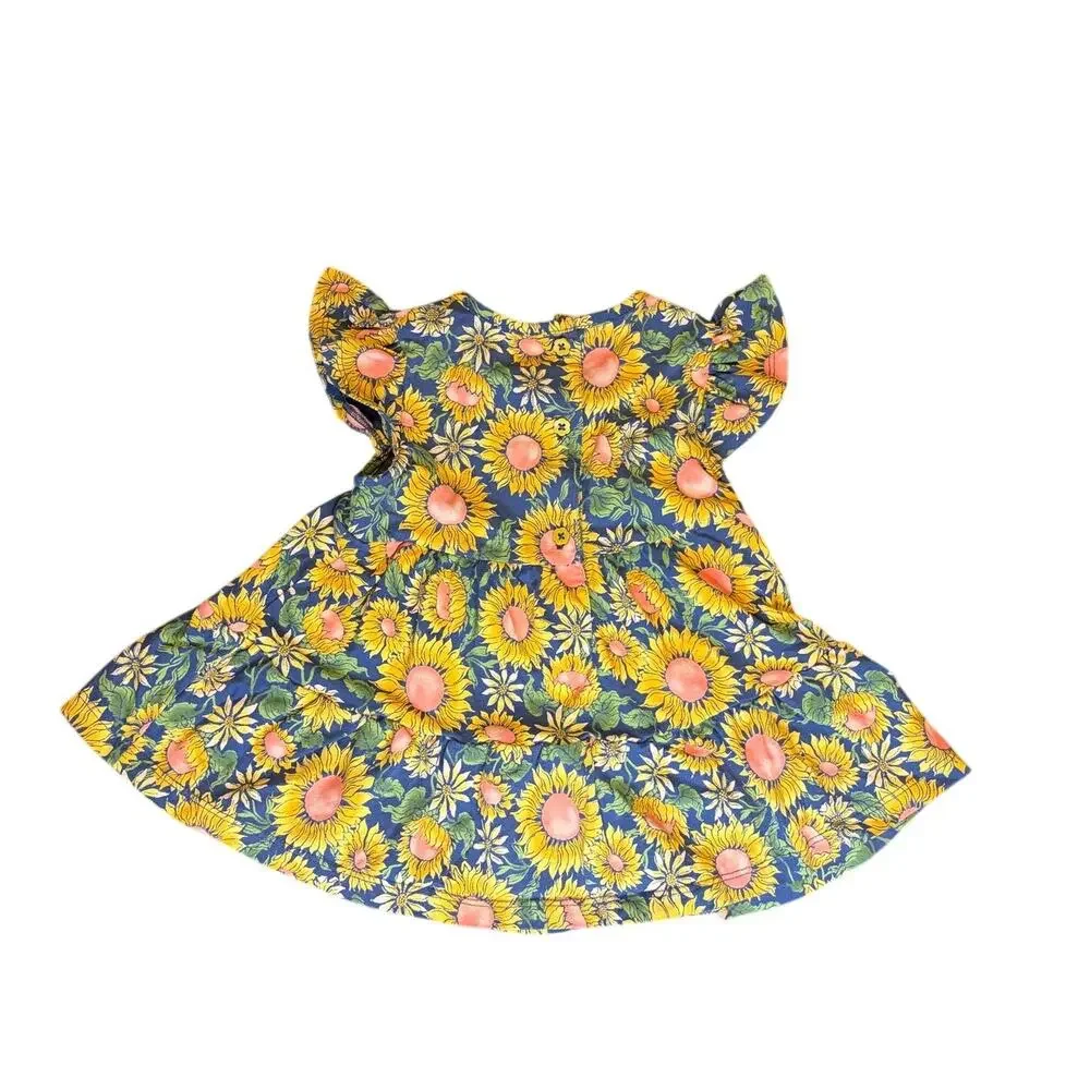 Tommy Bahama Sunflower Toddler Dress Size 2T - Picture 3 of 4